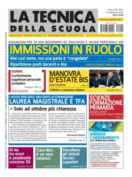 La Tecnica Della Scuola